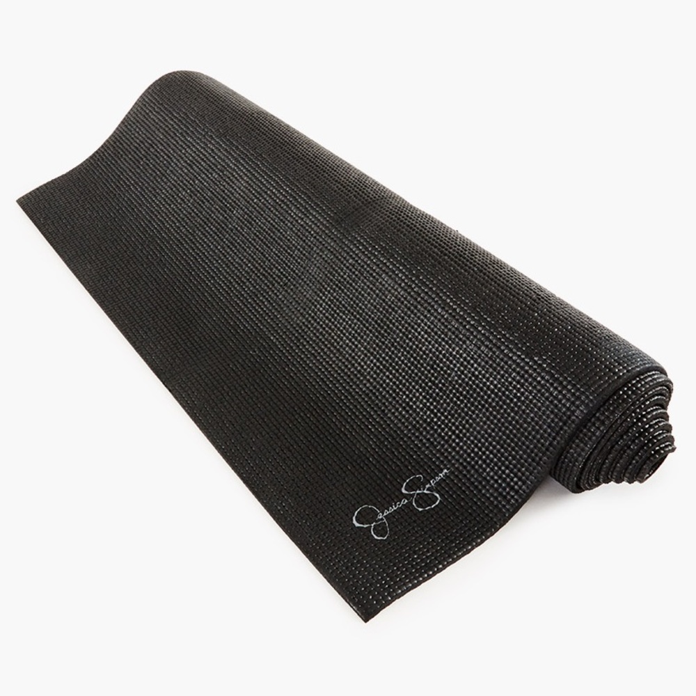 NWT Jessica Simpson Workout Gear Black Yoga / Exercise Mat